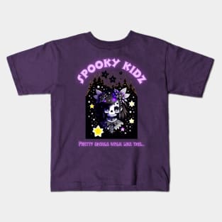 Spooky Kidz Pretty Ghoulz Kids T-Shirt